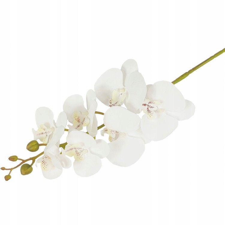  Orchid twig 20 flowers 76 cm rubber