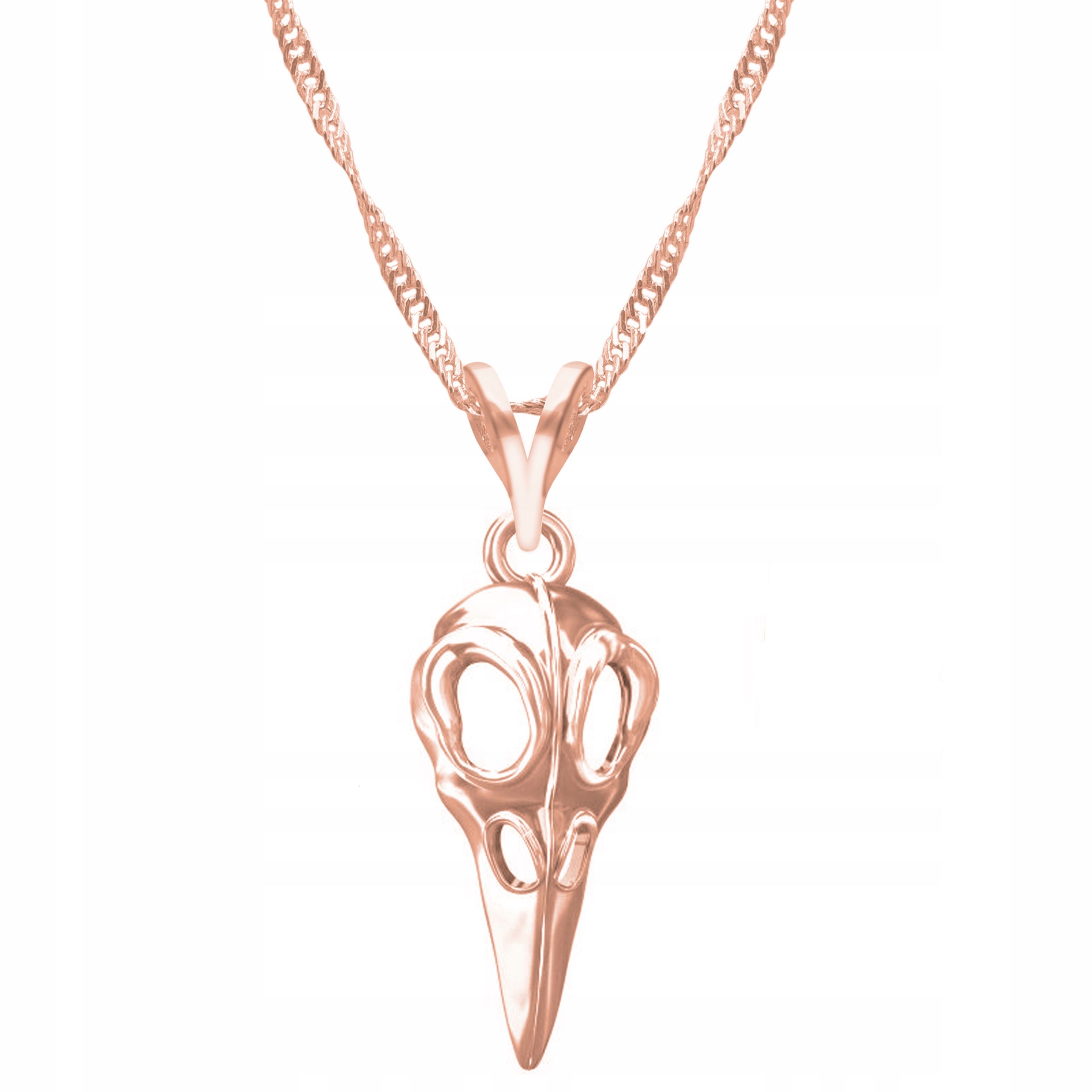  Goldkette halskette 925 mond hörner
