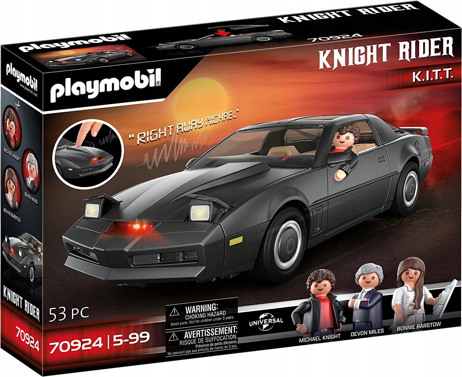  Komplektas playmobil 71423 automobilis su nameliu ant ratų