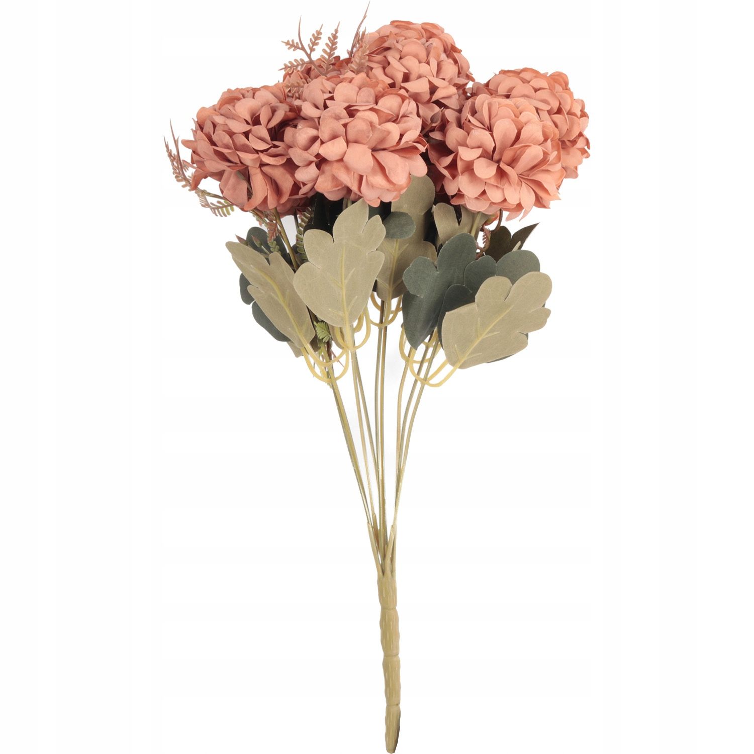  Kytice 9 veľkosť 48 cm ružový umelé kvety roze ako nažive do vázy