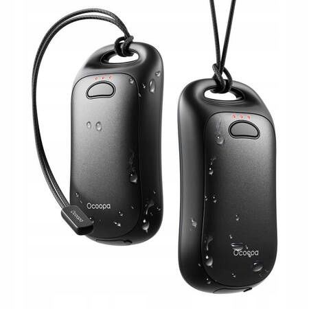  Rankų šildytuvas delnų ocoopa extreme į 2 9h nešiojamas įkroviklis 2x3000 mah 9w ip45