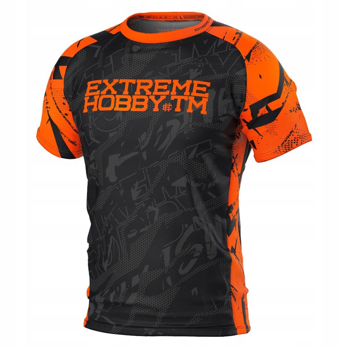  T-shirt kibicowska male technical extreme hobby polish fans m black color