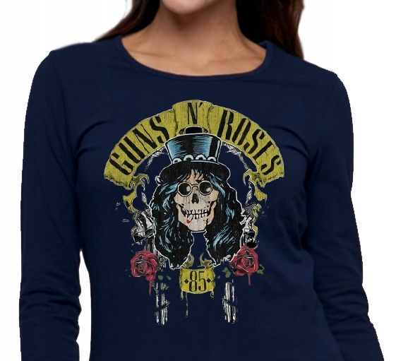  Tričko dámská halenka guns n roses s dlouhými rukávy l