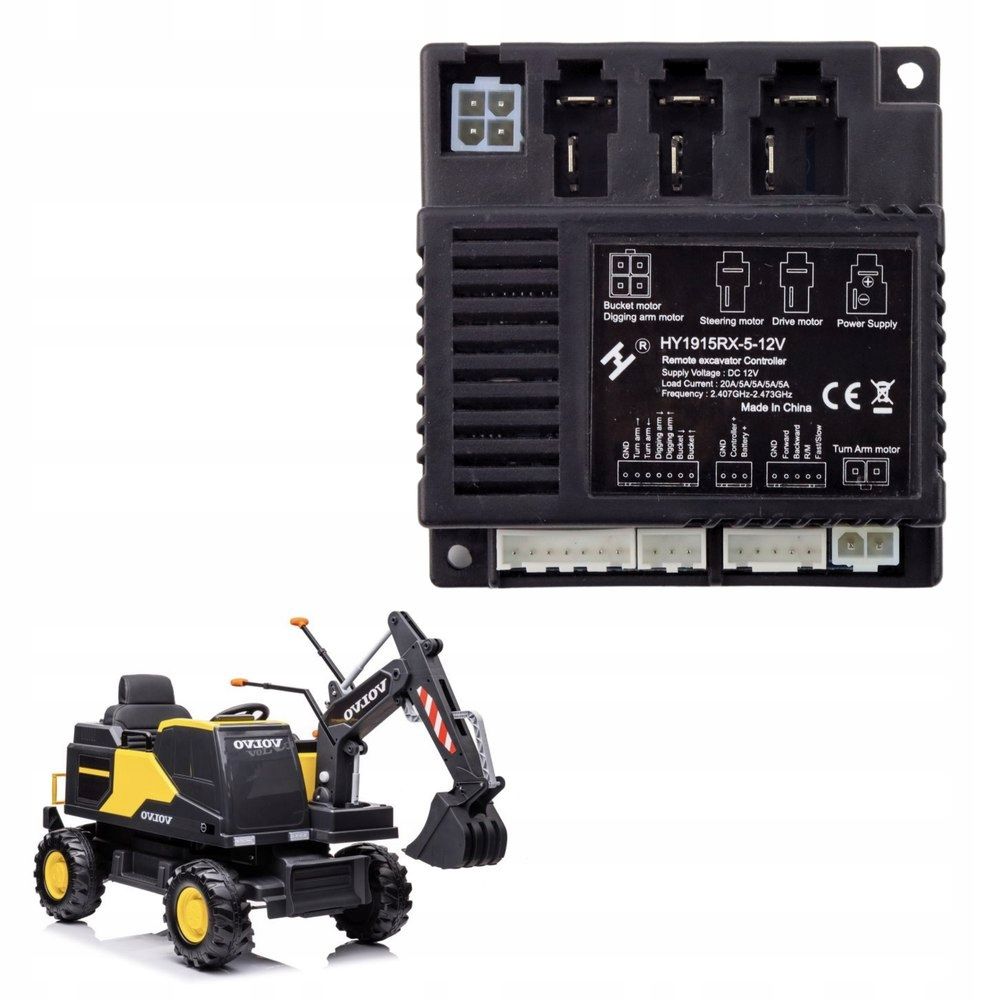  Řídicí modul řídicí jednotka rx108 24v pro vozidlo s baterií js3168