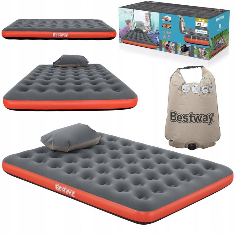  Bestway pripučiamas čiužinys 2 žmonės 203x152x22cm 67703
