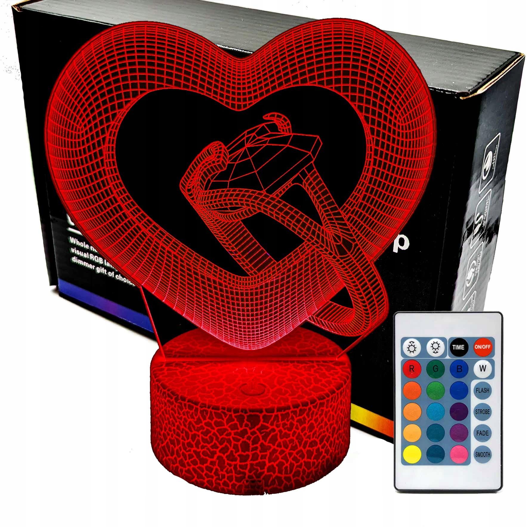  Noční světlo fortnite 3d lampy led