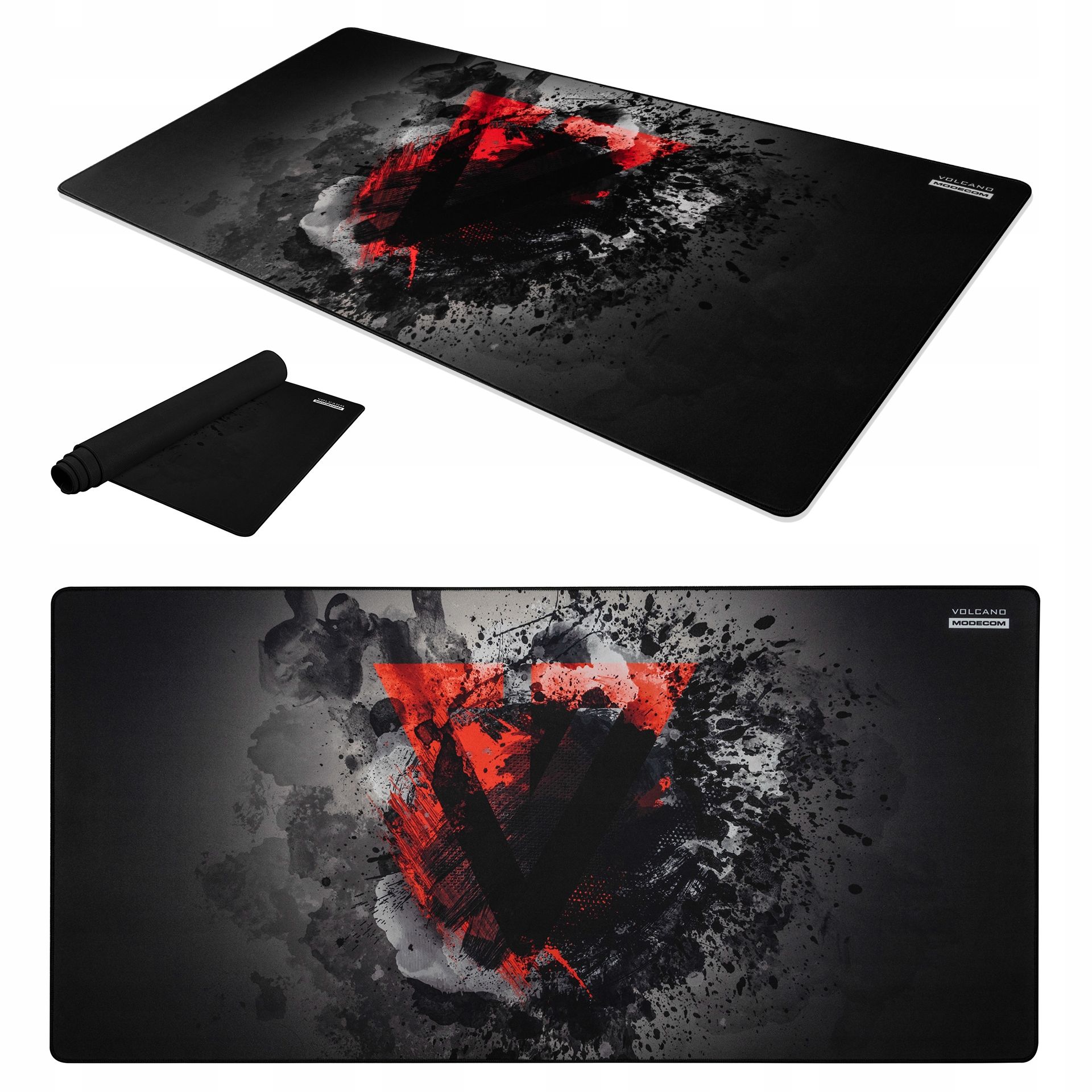  Large mouse pad keyboard - non-slip - size 90 x 42 cm