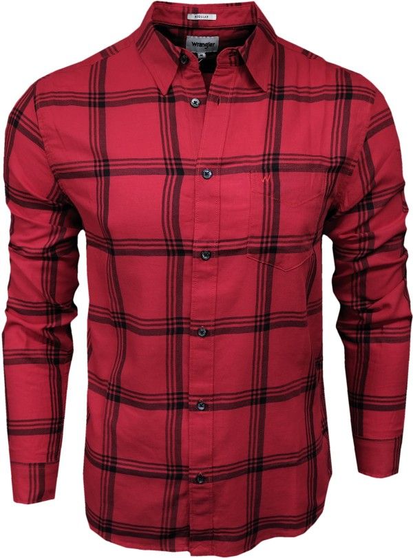  Wrangler košeľa regular fit kockovaný white xl