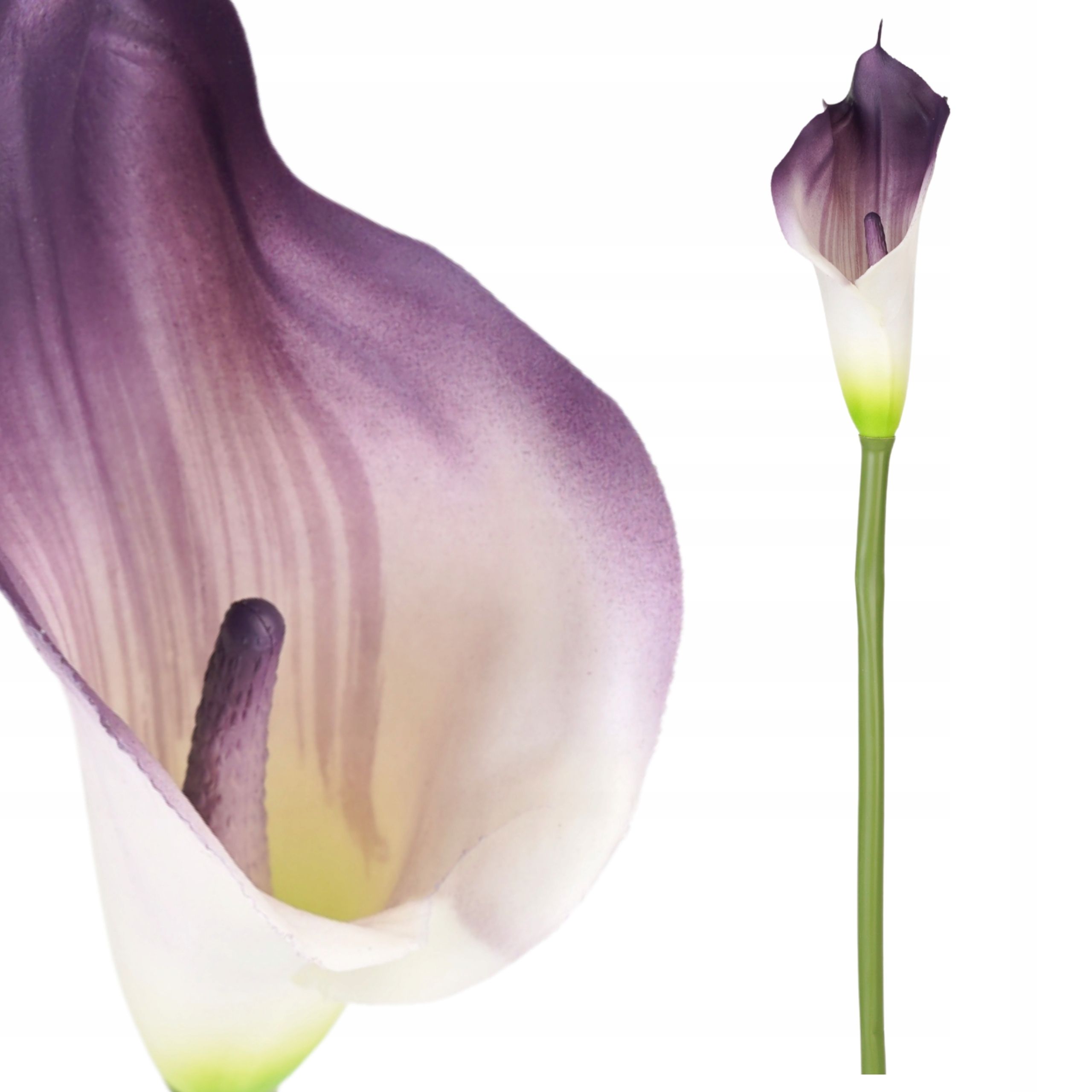  Dirbtiniai lelijos dirbtinės gėlės šakelė su liliami į vainikams puokščių 50cm