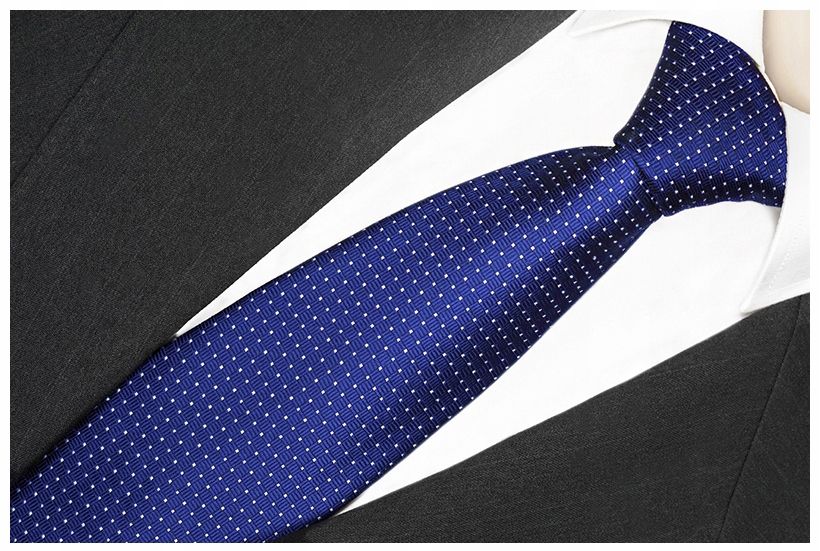  Klasický jednobarwny rovný uvázat 7cm muž za kostým jacquard rr32