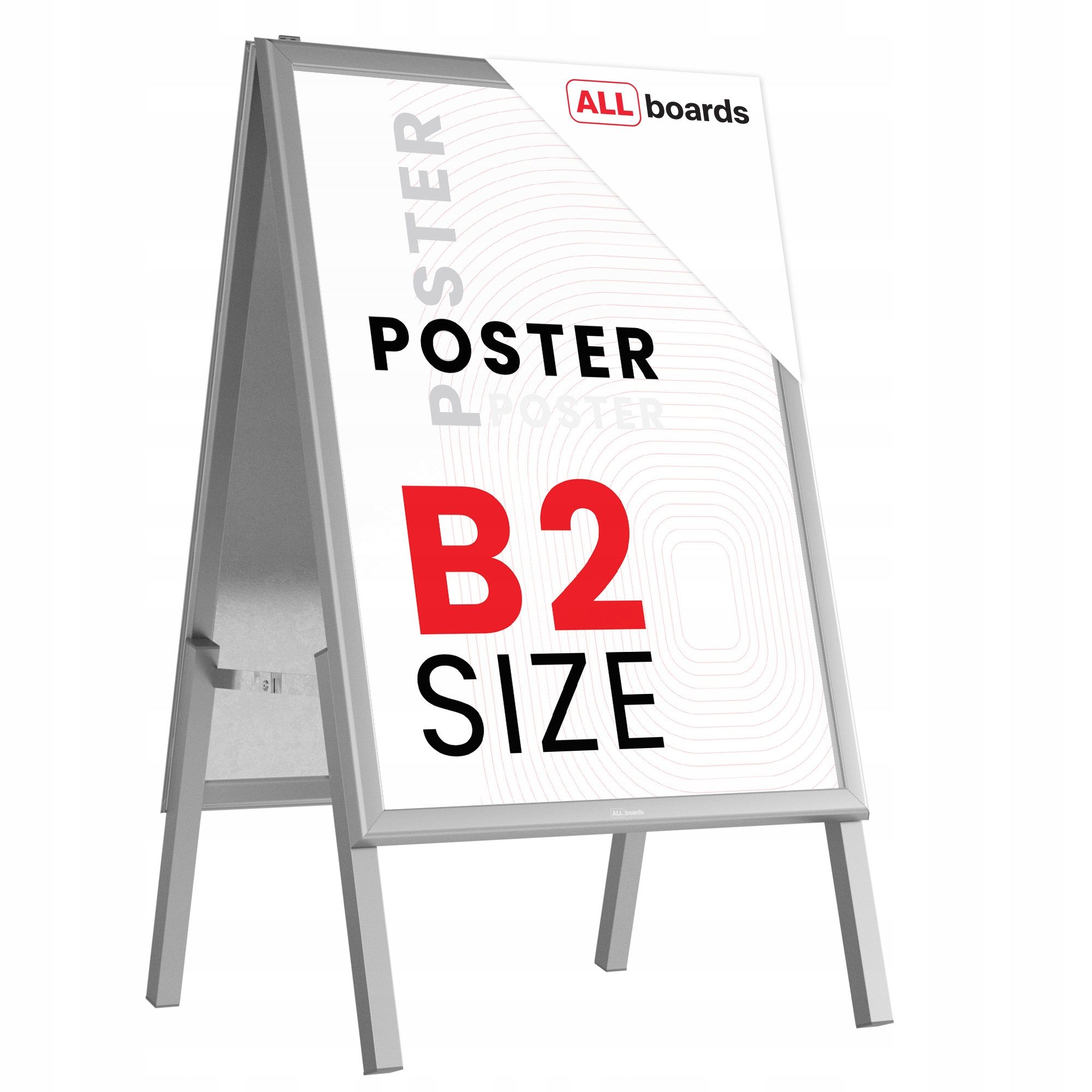 Rėmelis plakatui a1 owz sidabras rėmas užrakto