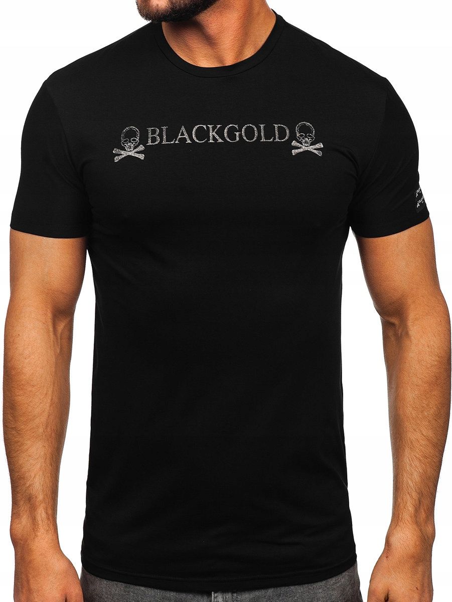  Herren-t-shirts rundhalsausschnitt denley größe m