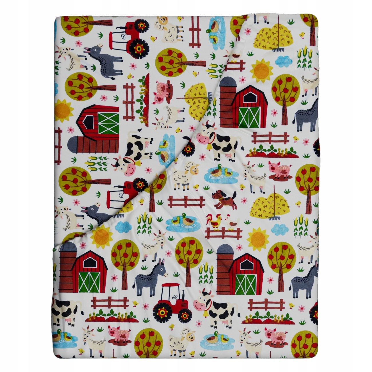  Cotton sheet with an eraser with patterns 120x60 fabric holidays 228sbi