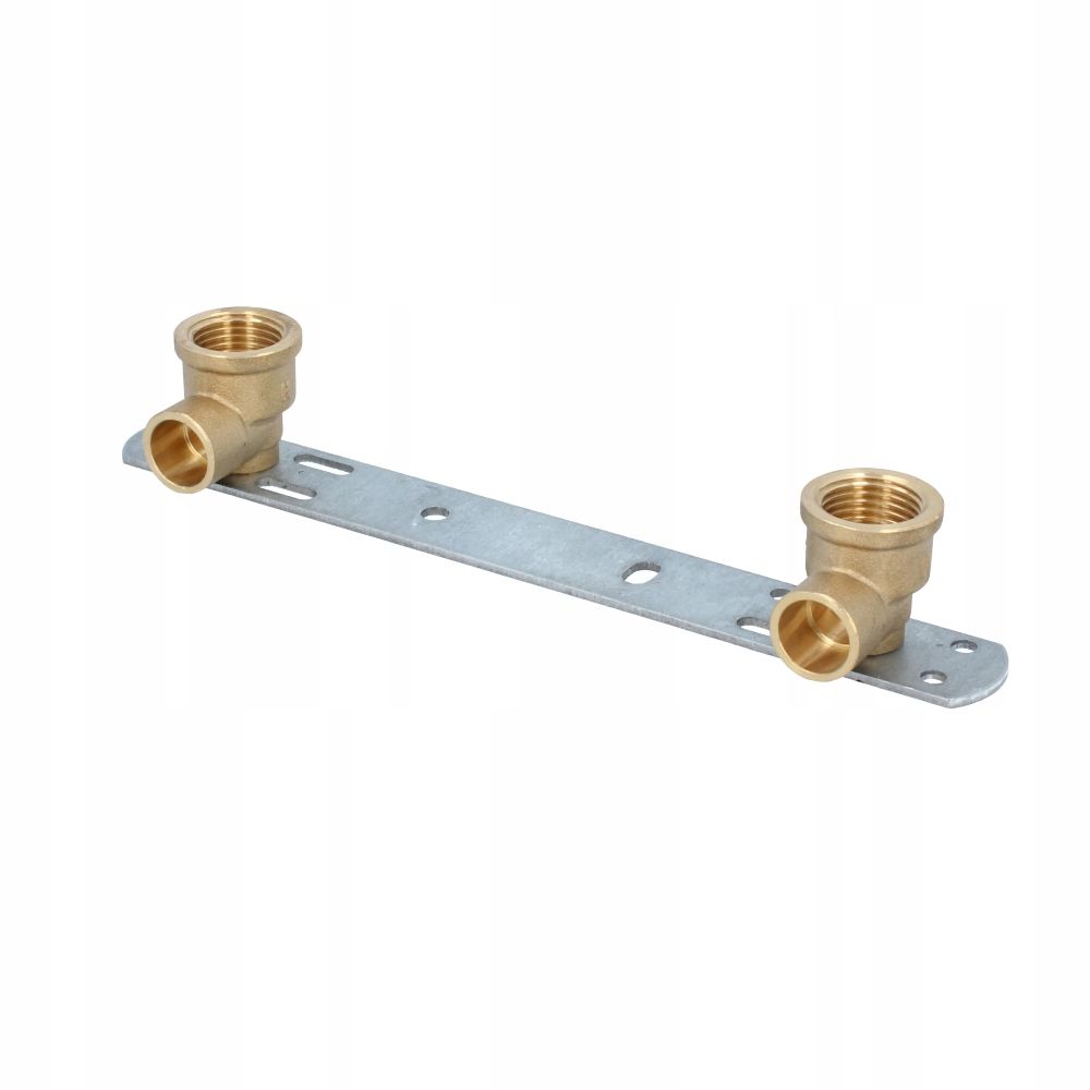  Upevňovací páska baterie 1/2x15 mm 150 mm nástěnný obklad koleno mosiezn lx