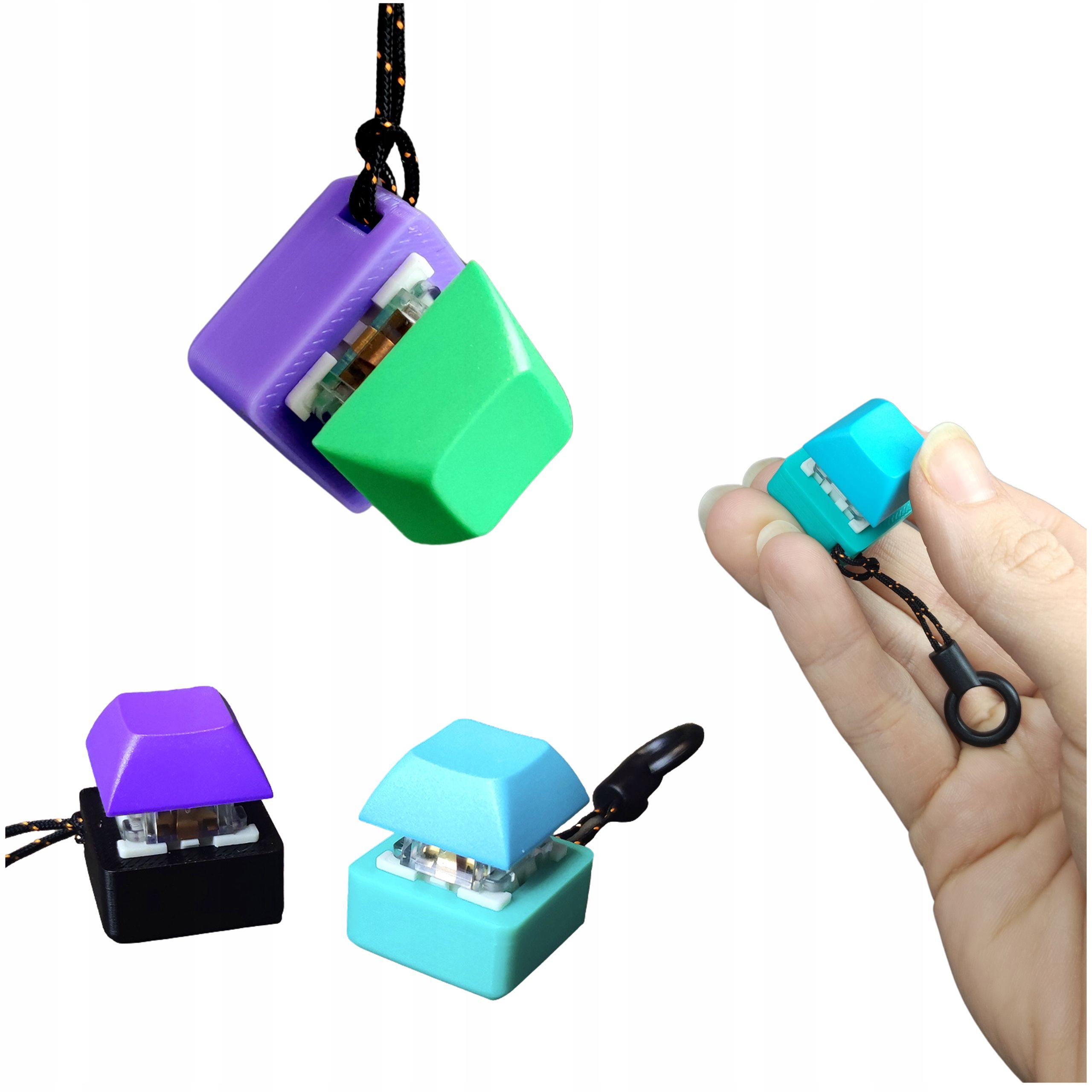  Antistresinis žaislas antistresinis fidget toys suaugusiųjų klikeris pakabukas