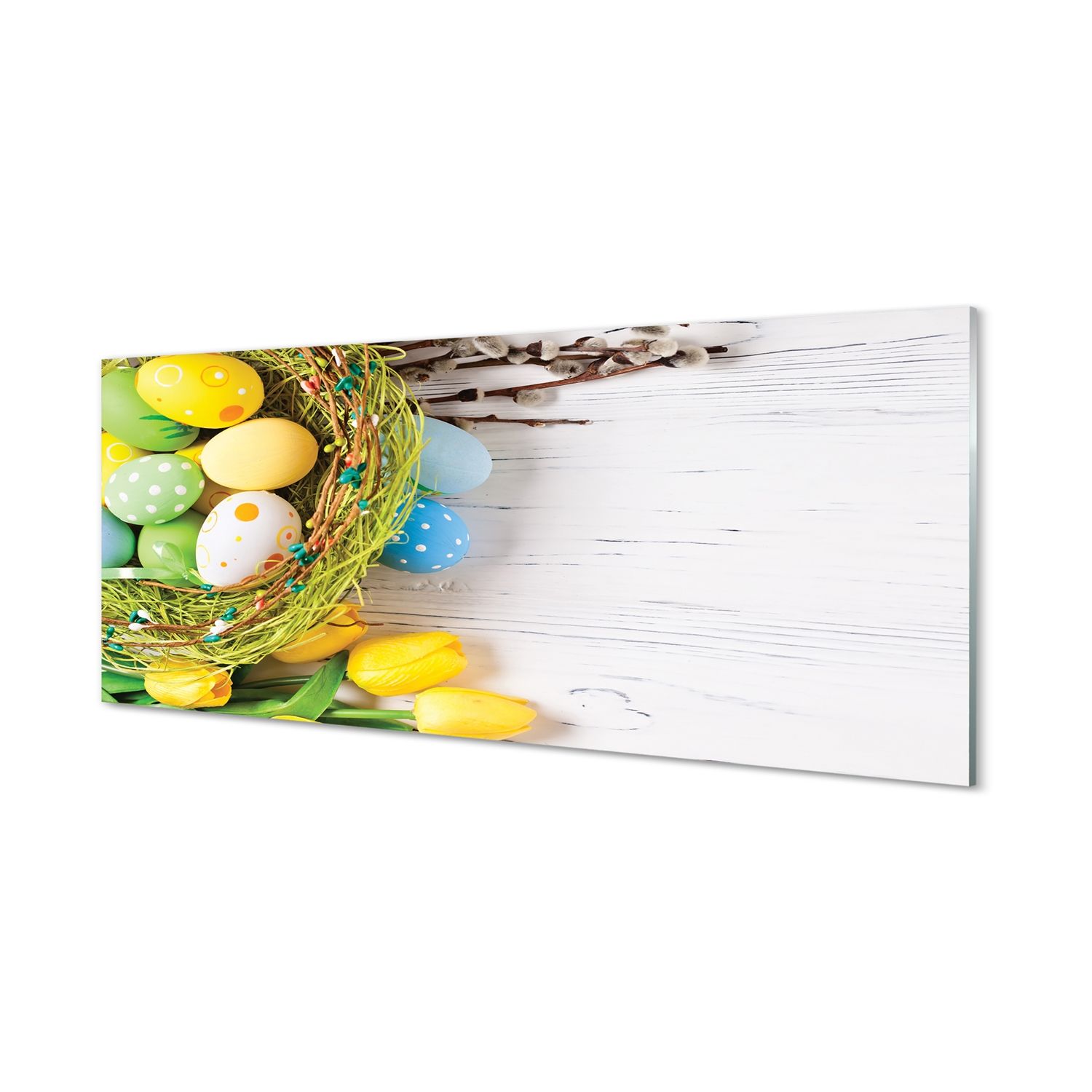  Nástenná doska žena tanec bialy materiál 125x50