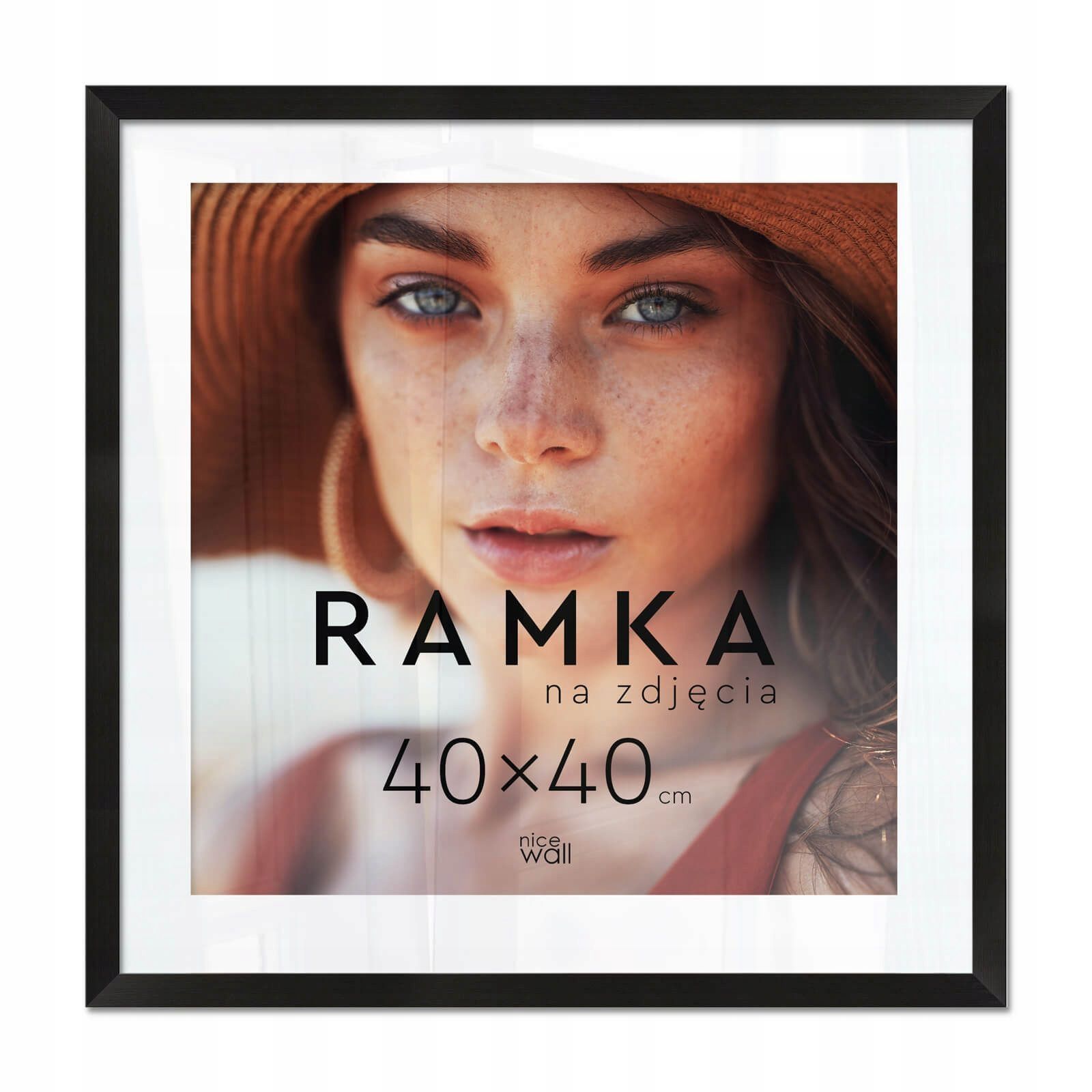  Black color photo frame 15x21 cm with support