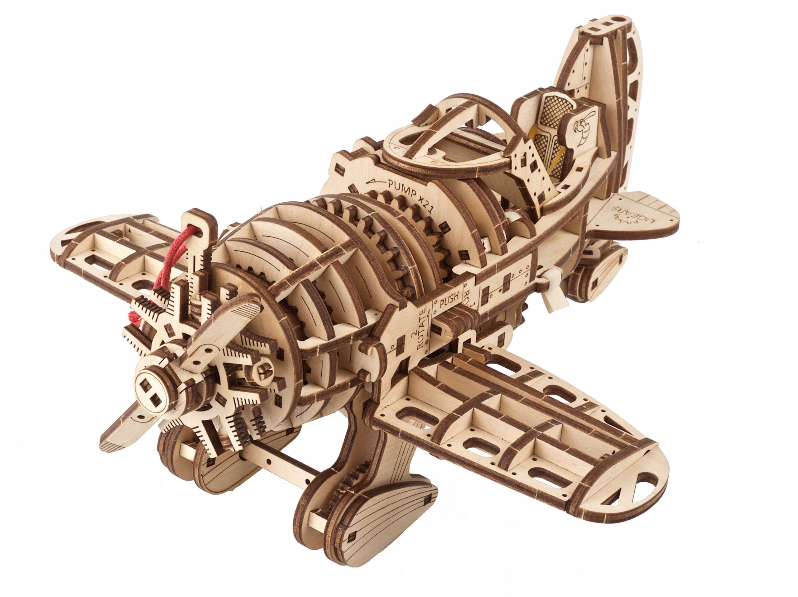  3d dėlionė ugears mechaninė celesta 573 el.