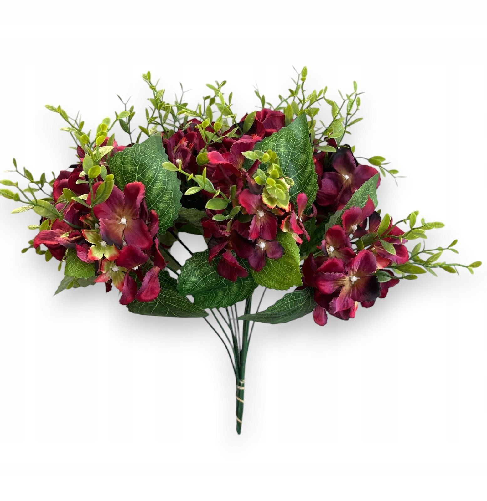  Hortenzie obal větvička umělá květina dodatek 60 cm fialová
