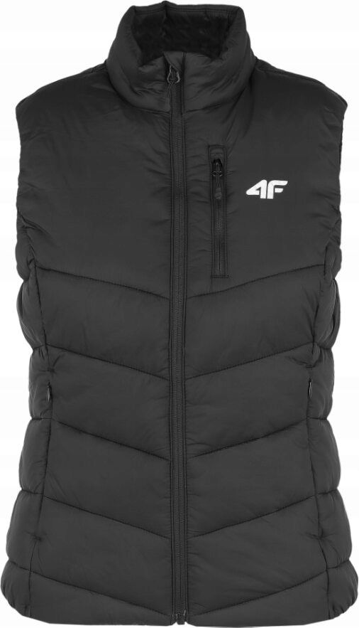  4f women&#39;s vest vest with pocket on the chest black f491 r. xl