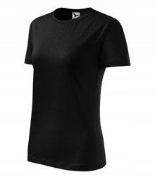  Klasikinis moteriški marškinėliai basic -malfini- tamsiai mėlynos spalvos xl