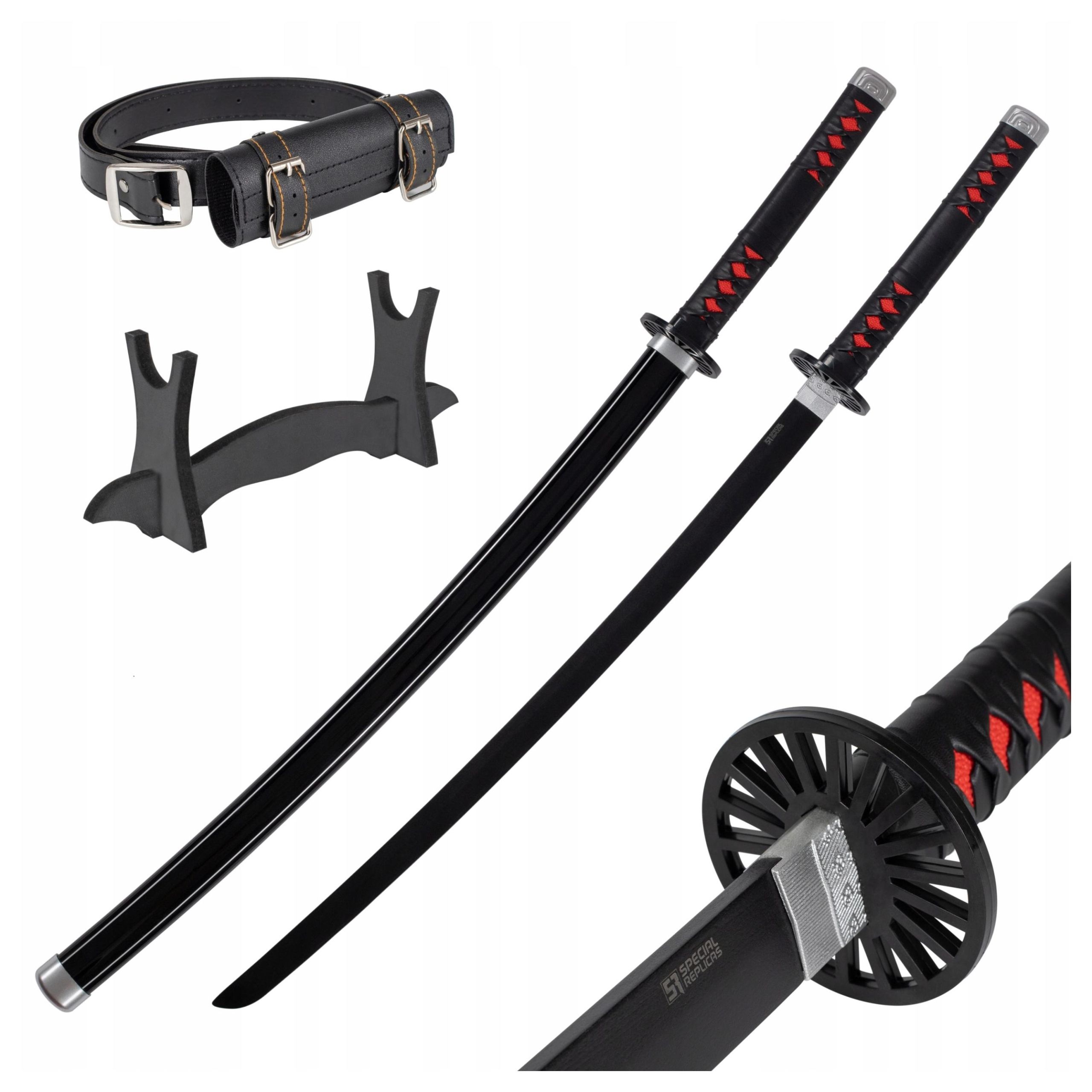  Mõõk katana demon slayer mitsuri kanroji's puidust jt10662