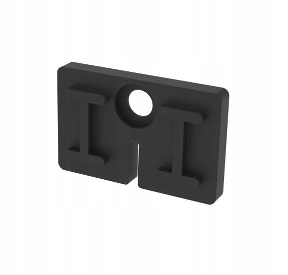  Tesnenie držiteľ sklo model 23 pre sklo 8 mm - 4 súpravy / 8 počítač.