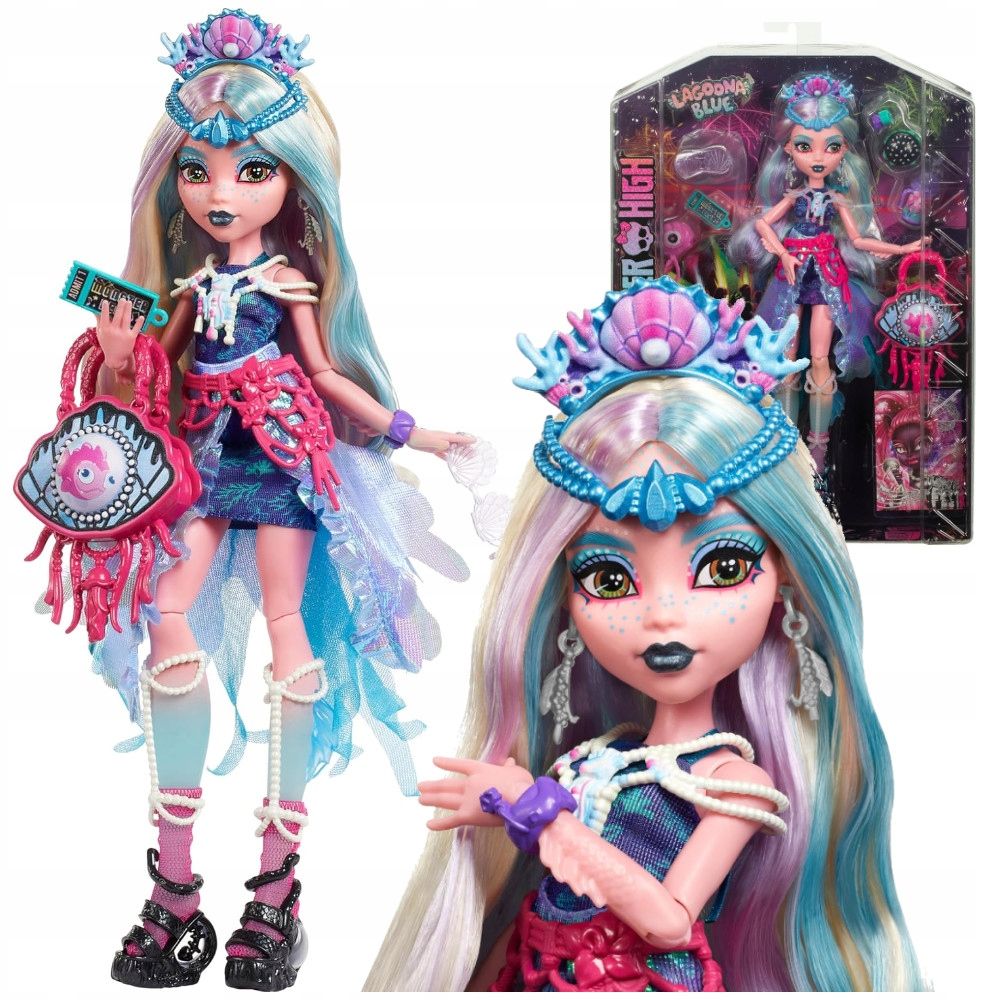  Monster high straszyskrety panenka veus mcflytrap šatník 125 formace