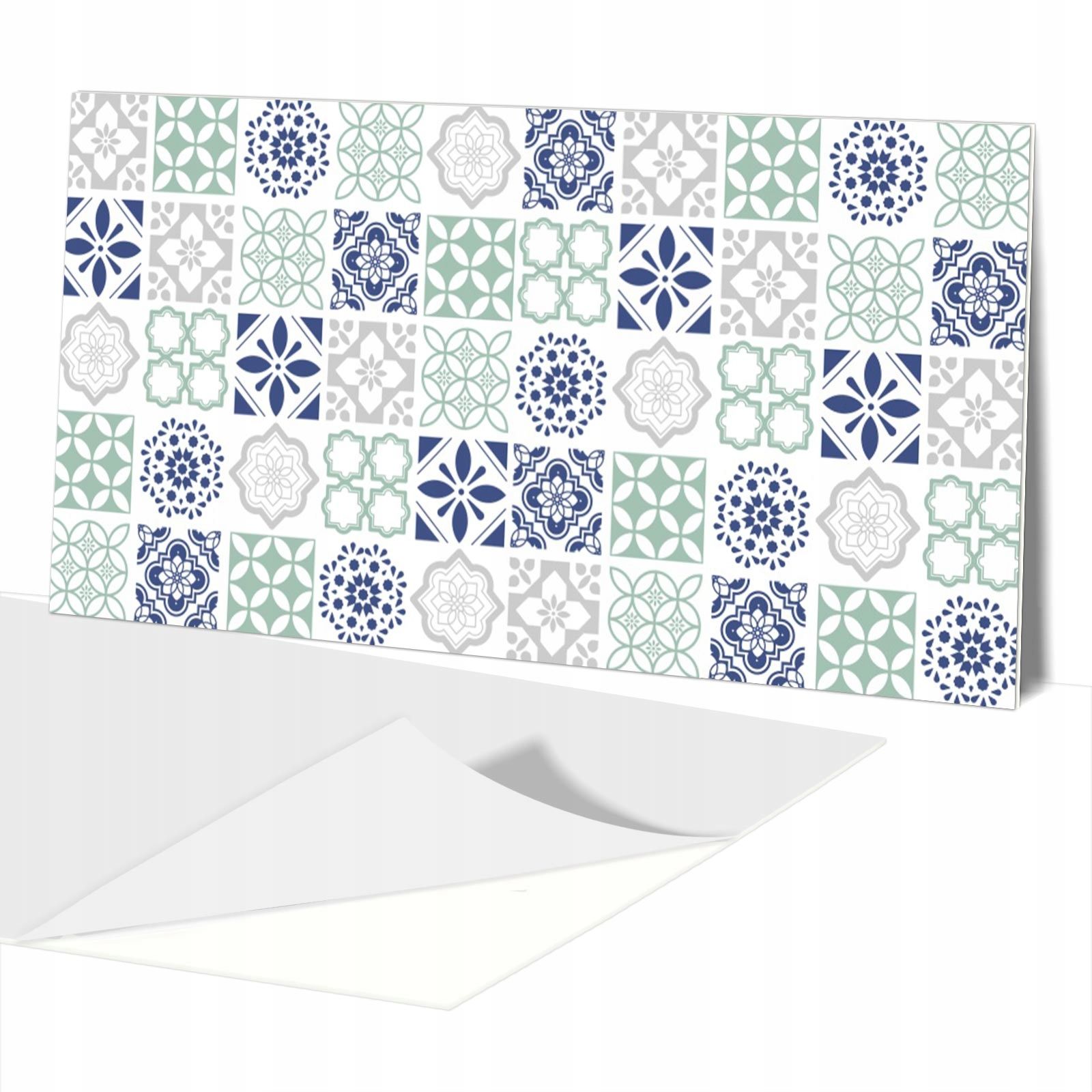  Lipīga plāksne pvc paneļi uz sienas marokānis patchwork 100x50cm