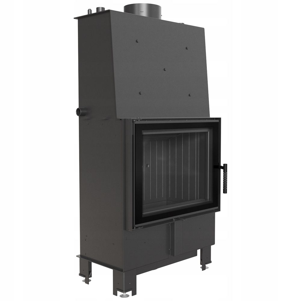  Kamin mit wasserkreislauf lucy 12 kw grill fi 200 schwarz doppelt glas