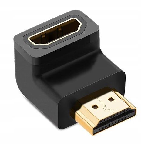  Spojení prodlužovací kabel hdmi ženský zlomený hranatý 90