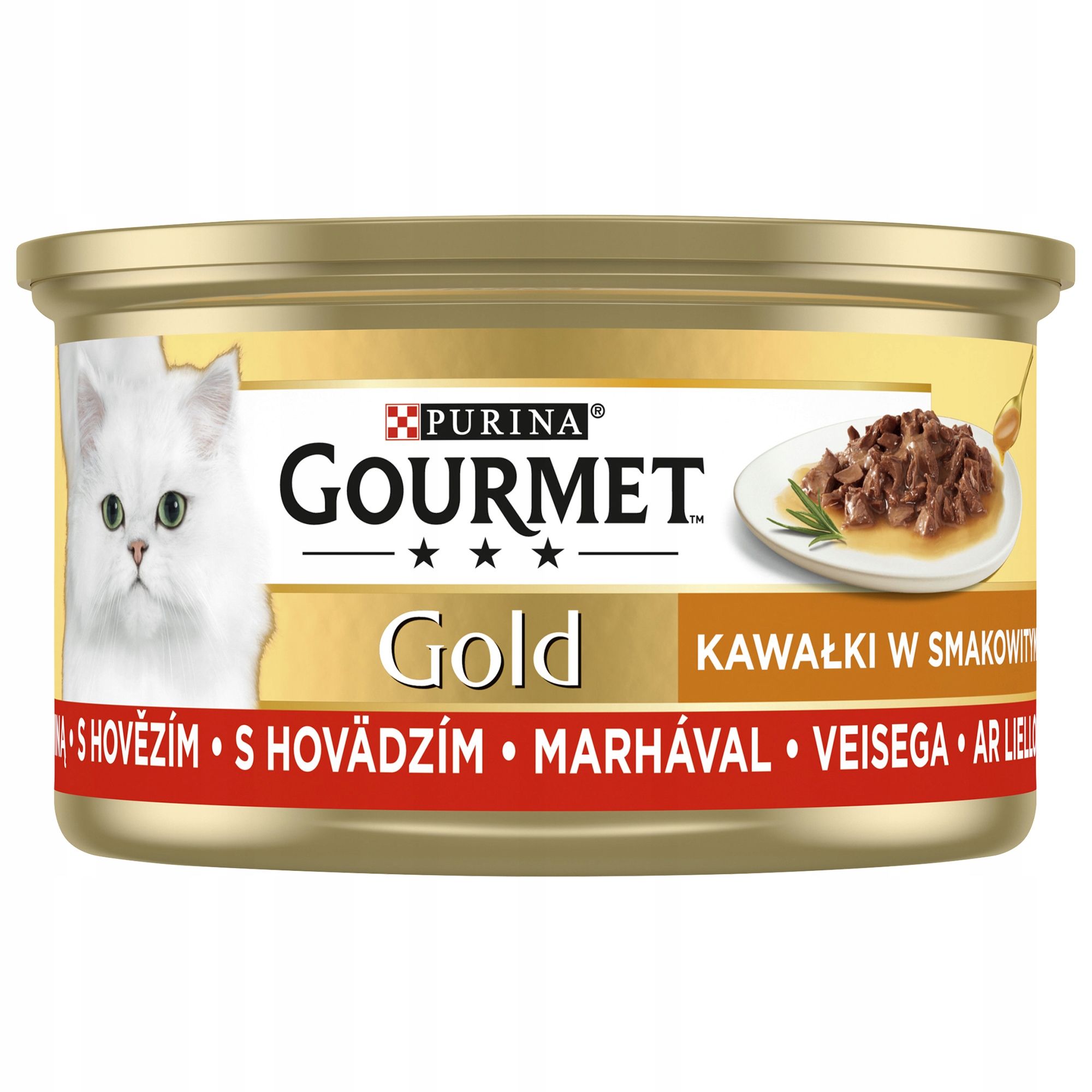  Purina gourmet gold savoury šlapias maistas su vištiena i morka 85gx12szt