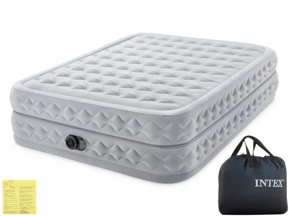  Pripučiamas dvivietis čiužinys lova miegui su pompa 230v intex 67770nd