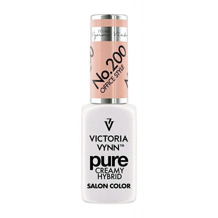  Victoria vynn čistý creamy hybrid 200 office štýl hybridný lak na nechty 8 ml