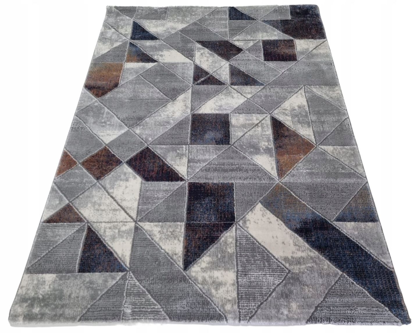  Kilimas laila vintage lofto stiliaus pilkas mėlynas 200x300 nakrapiany betonas pilka