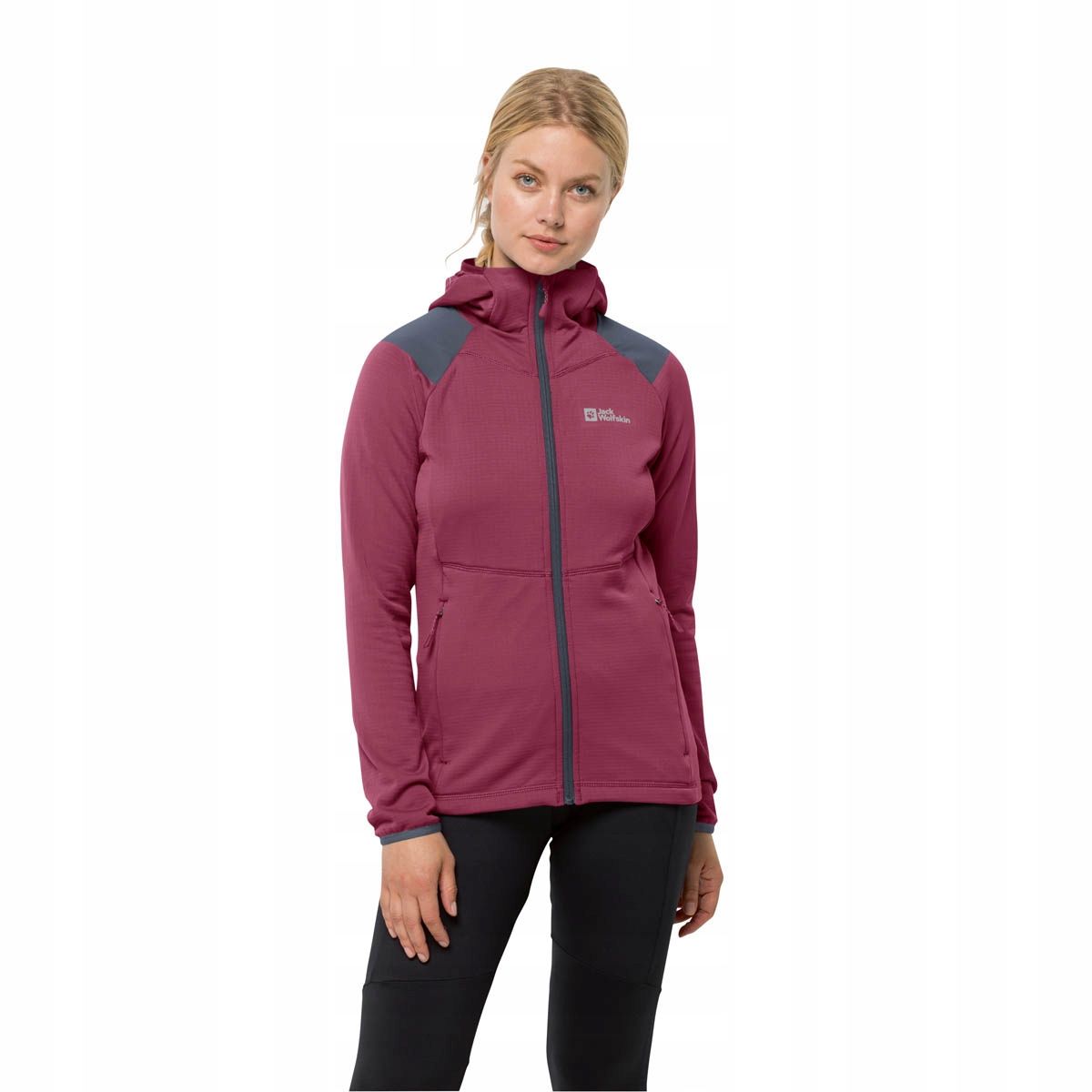  Dámský fleecový svetr jack wolfskin kolbenberg hooded fz m