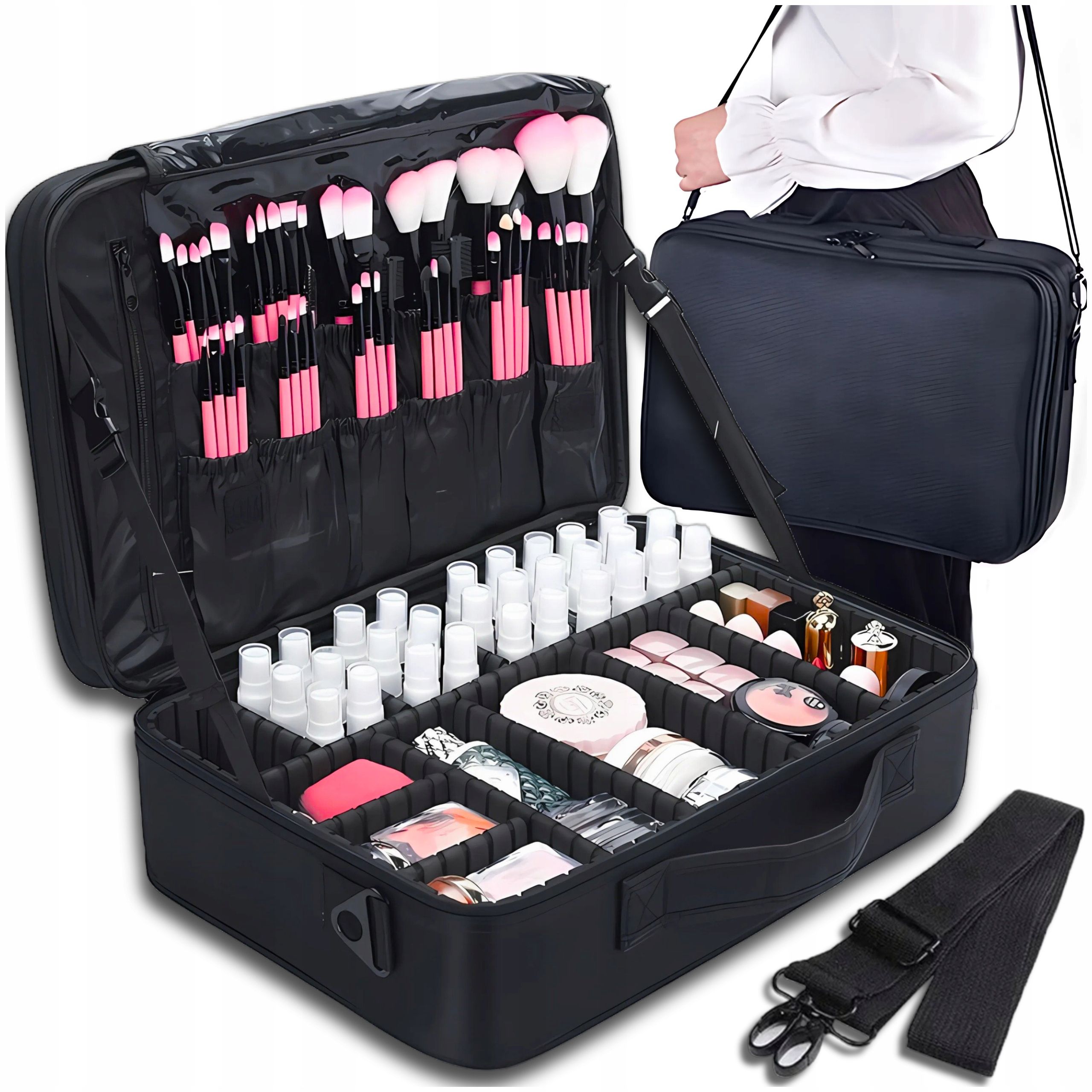  Reise-kosmetiktasche koffer kosmetiktasche feminin koffer tasche - groß
