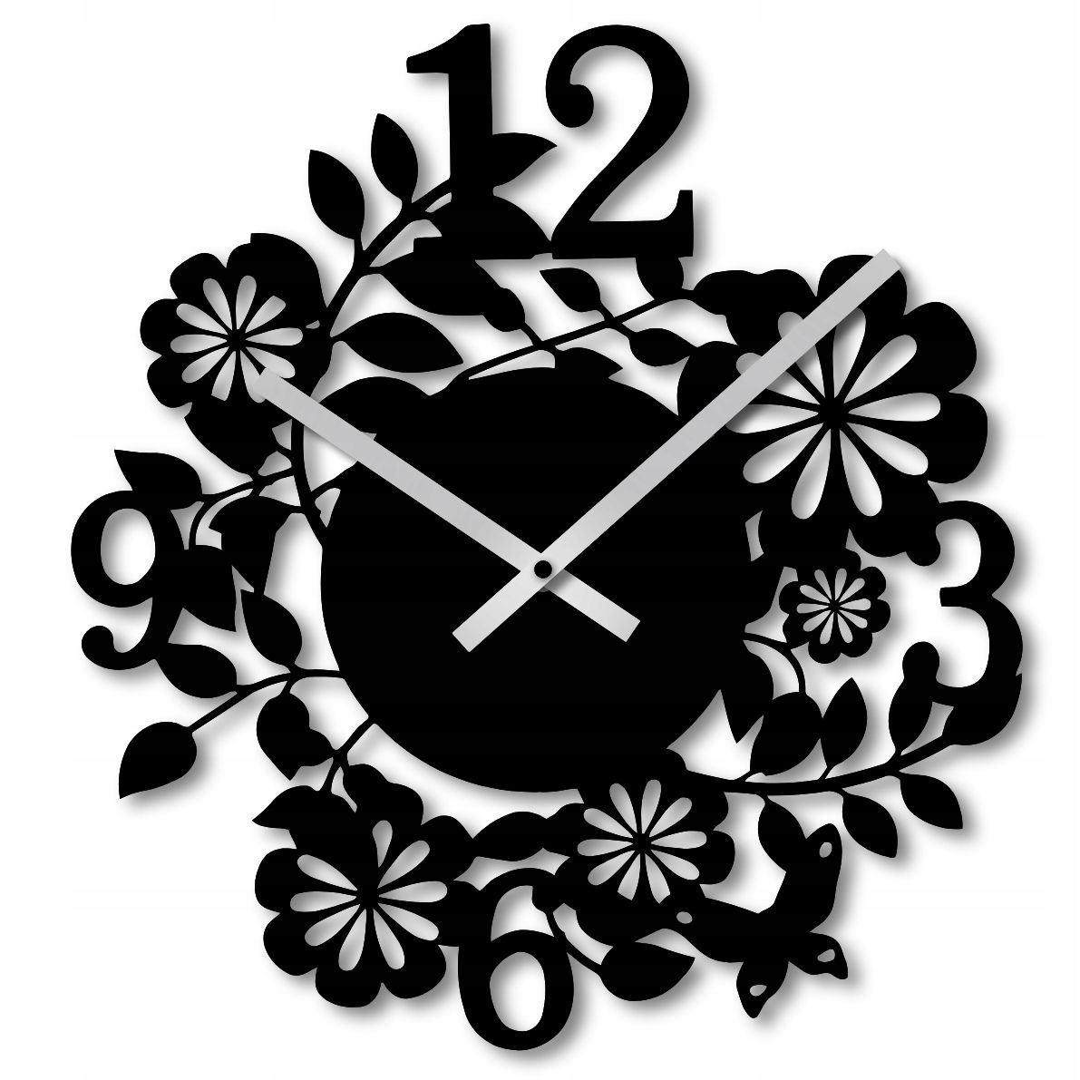  Wall clock 60 cm clock on the wall big clock openwork classic big numbers