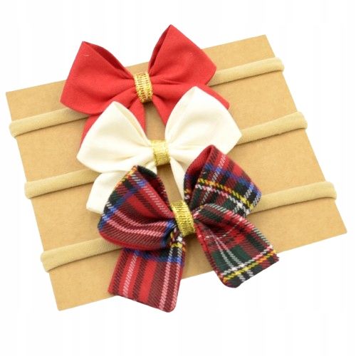 Stirnband für ein mädchen bantu rote farbe ren 2 pcs. weihnachtsset