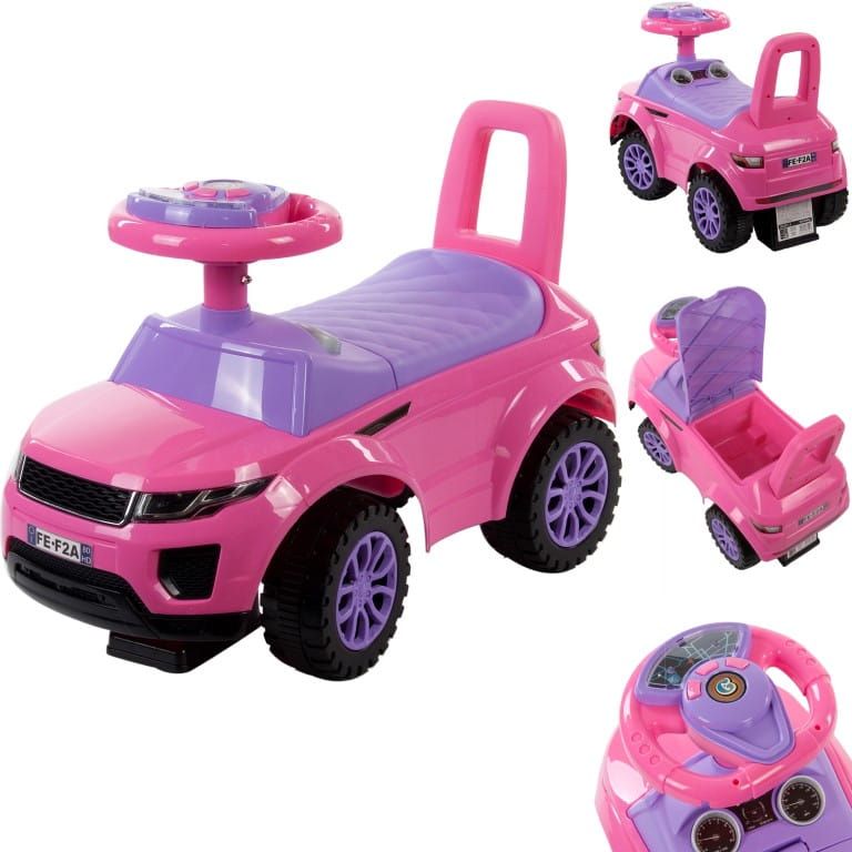  Kick scooter with push handle walker for children mercedes benz g pusher storage box sound