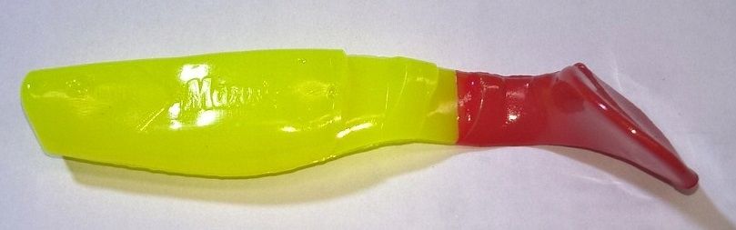  Manns predator 3,5cm geltonas su juodu grzbietem