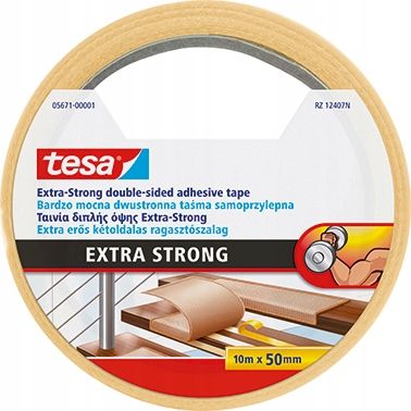  Carpet tape tesa extra strong 5m 50mm solid