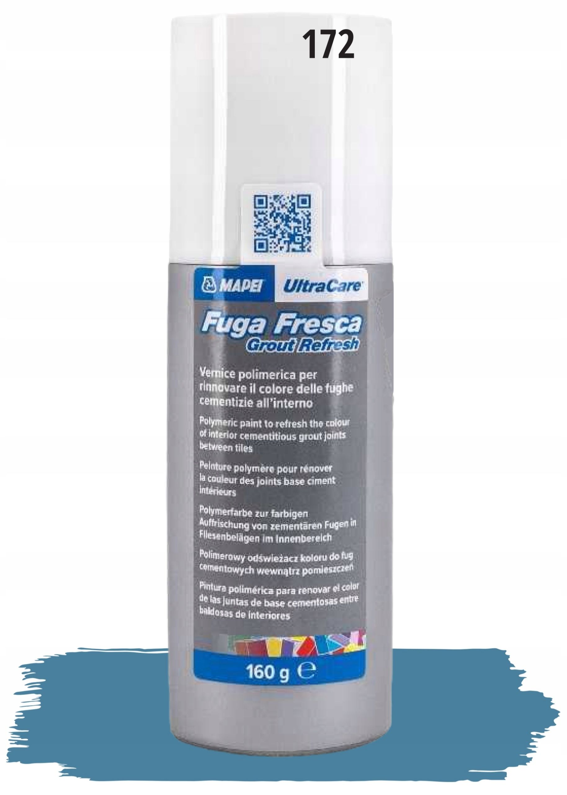  Mapei ultracare tepe fresca renovators gaisa atsvaidzinātājs špaktelēm 169 stalo zila krāsa 160g