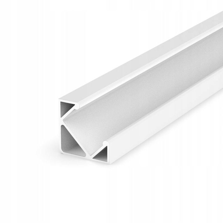  Alumīnija profils plakans led sloksnēm 2mb radiators