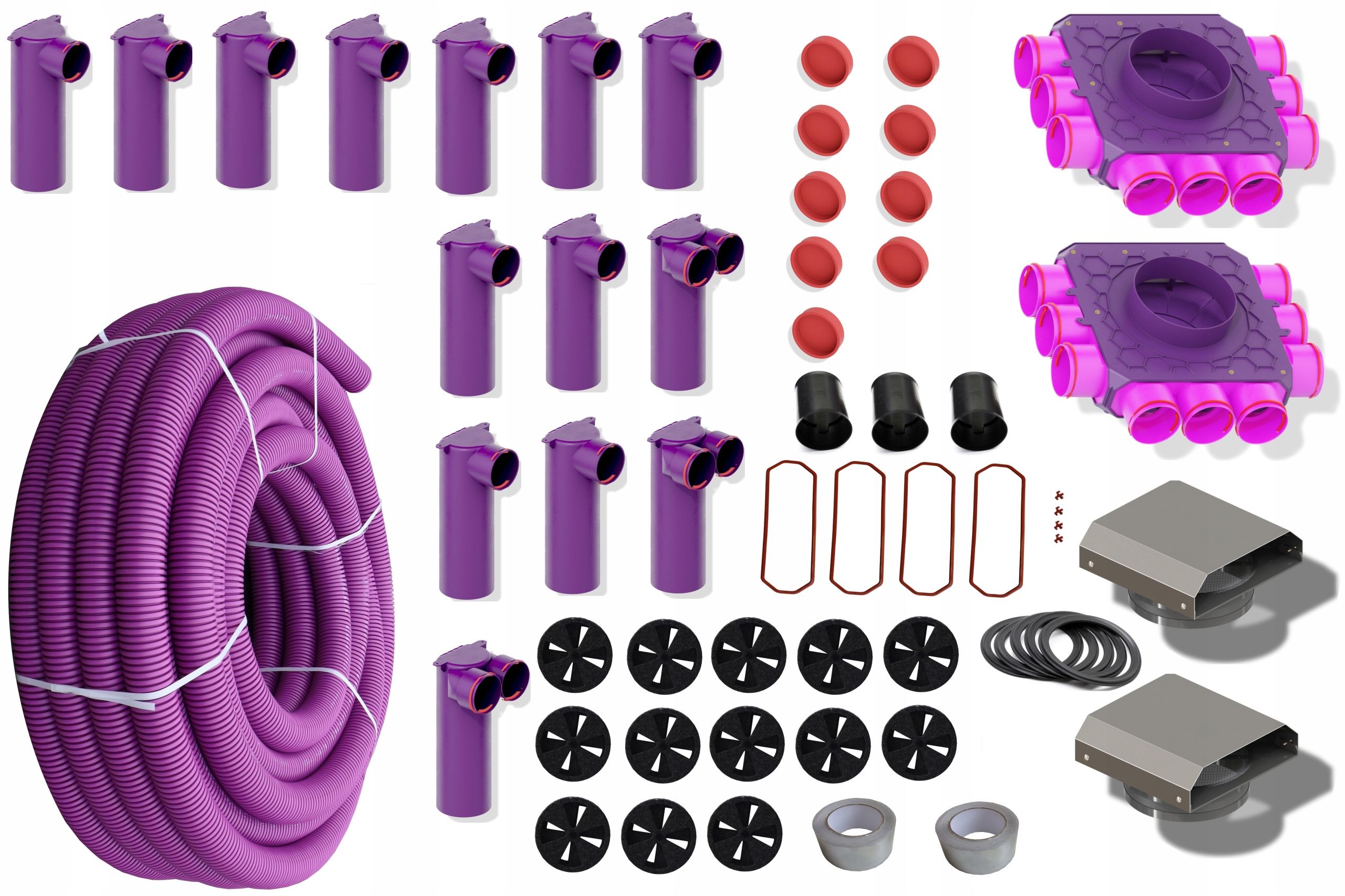  Zotavení větrání soubor dům 100-150m2