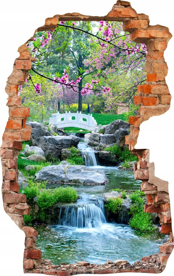  Sienas uzlīmes foto tapetes caurums 688 daba