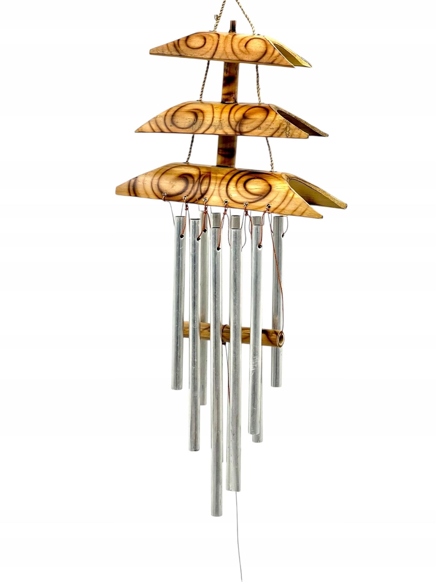  Windspiel bambus bambus-windspiele terrasse garten rohr bambus 30cm
