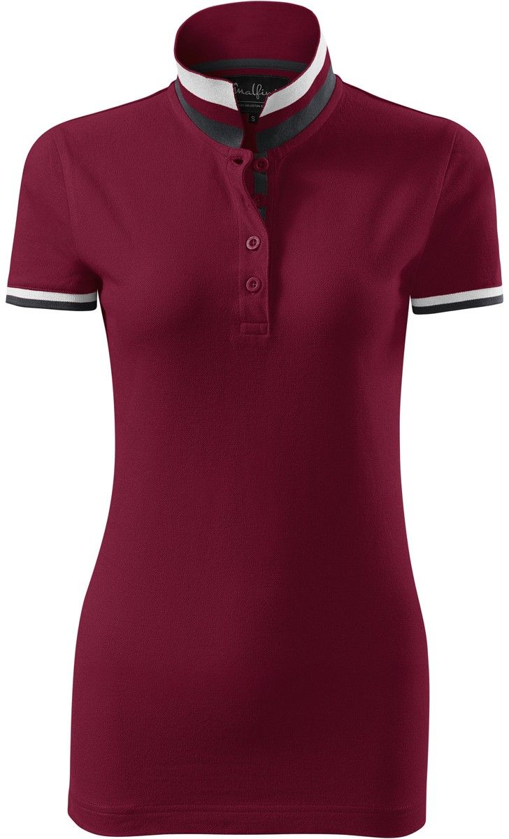  Malfini collar 257 moteriški polo marškinėliai kokybė xl
