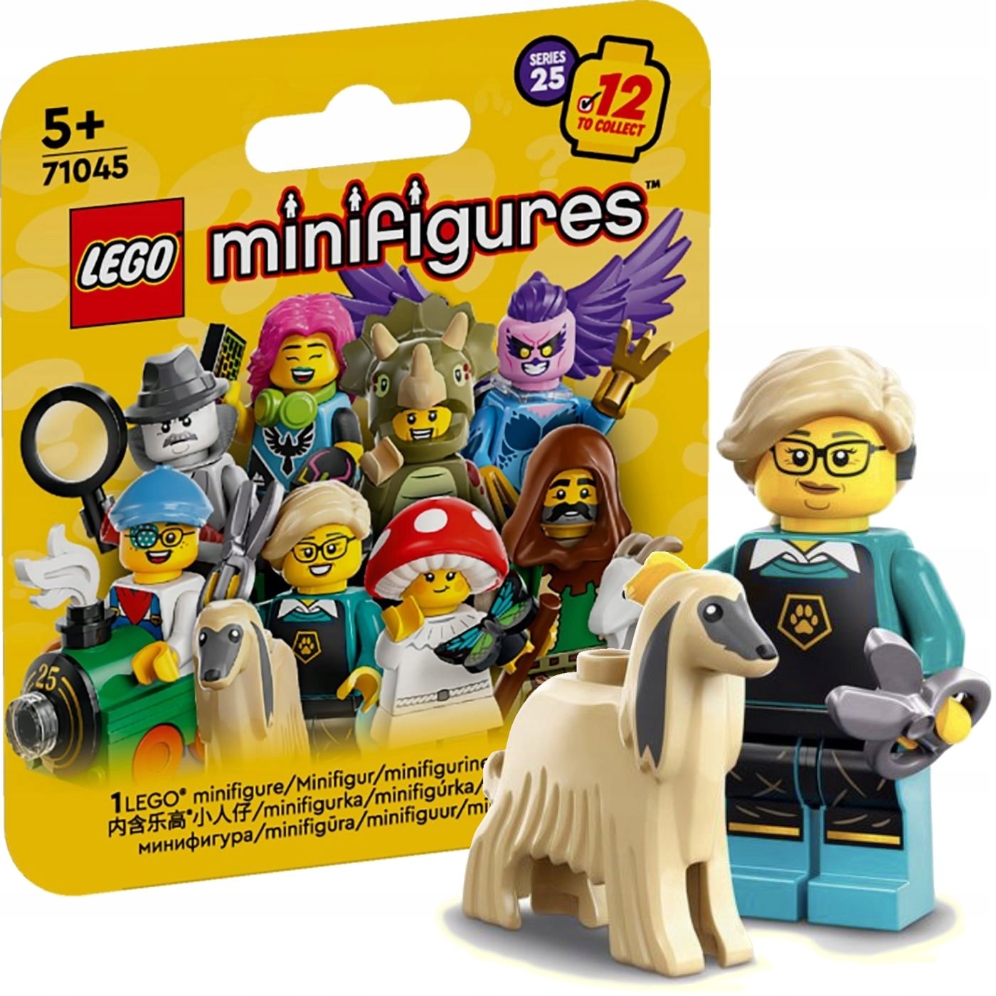  Lego minifigures 71045 2024 seeria 25 minifiguur väike milosnik rongid