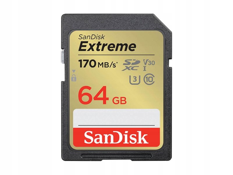  Atminties kortelė sandiskas extreme sdxc 128gb